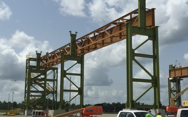 AM/NS Calvert Slab Yard Bay 4 Addition Steel Service