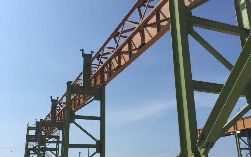 AM/NS Calvert Slab Yard Bay 4 Addition Steel Service